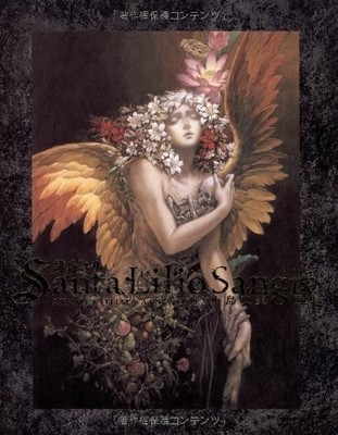 Santa Lilio Sangre Hard cover Art Book 2010 Kojima Ayami Akai Yuri 1st edition!