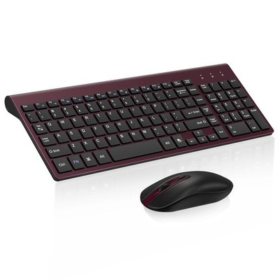 cimetech EasyTyping KF10 Wireless Keyboard and Mouse Combo, [Silent Scissor S...