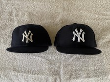 New Era 59Fifty New York Yankees Kids Fitted Hat Set Of Two Size 6 And 6 1/2