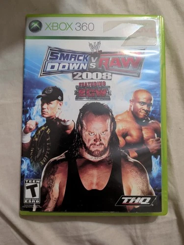 New ListingWwe Smackdown Vs. Raw 2008 - Microsoft Xbox 360 CIB