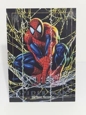 1992 Marvel Masterpieces Spider-Man Promo Card By Joe Jusko Spiderman Skybox
