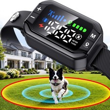 GPS Wireless Dog Fence System, Electric Fence for Dogs, 3 Training Modes IPX7
