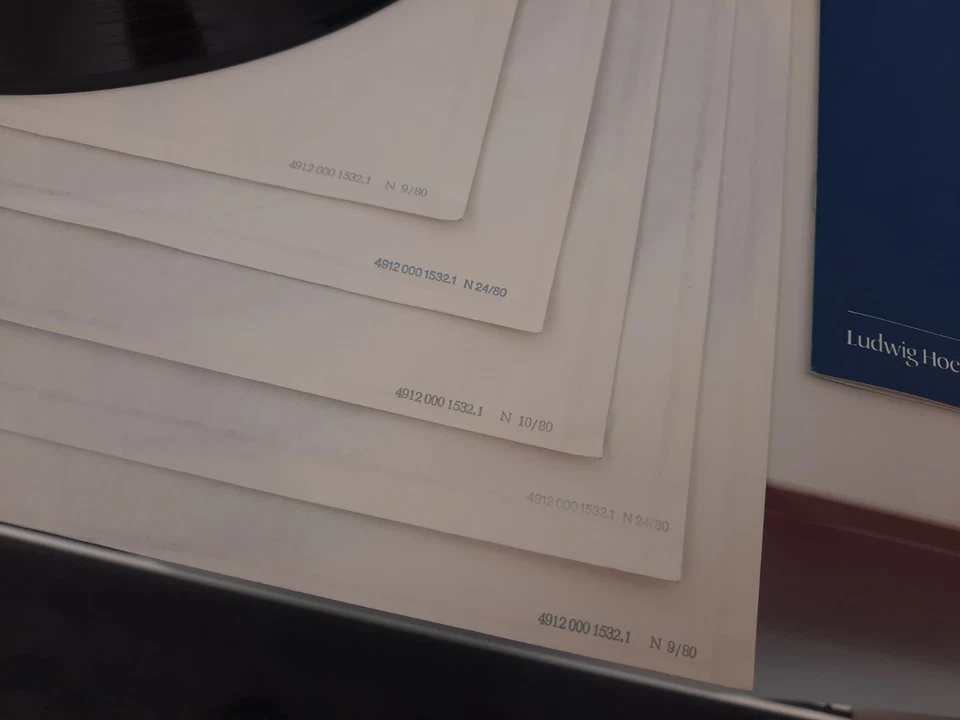 (NEAR MINT) Ludwig Hoelscher Jubiläumsausgabe Elly Ney Jörg Demus MPS Records - Bild 3 von 4