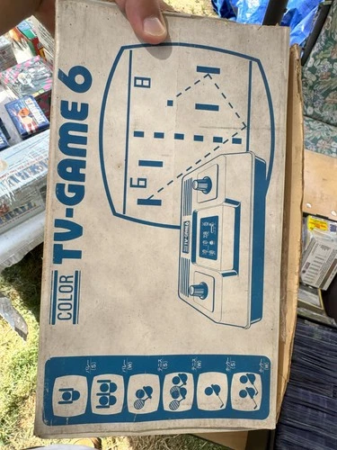 1977 Nintendo Color TV-Game 6 Console – Early Vintage Japanese Pong System with