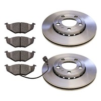 Bremsen Set Vorn FüR Skoda Fabia II VW Polo 9N 239Mm Bremsscheiben 1LB 1LM 1ZN