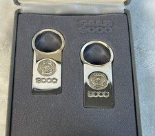 Nos Vintage Saab 9000 Keychain Fob 1970s Saab-scania Rhode Island Rare New