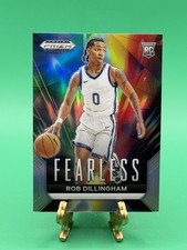 2024 Panini Prizm Draft Picks #7 Robert Dillingham Fearless Prizms Silver