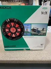 KICKER 45KM102 10 inch 2 Ohm Subwoofer - Black