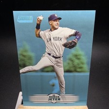 2025 Topps Stadium Club Derek Jeter LIGHT BLUE FOIL Mega Box Exclusive #172