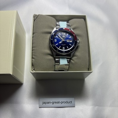 orient mako  Automatic winding wristwatch SAA02009D3 Men's Navy
