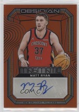 2023-24 Panini Obsidian Electric Etch Orange Flood 70/75 Matt Ryan Auto 0rd2