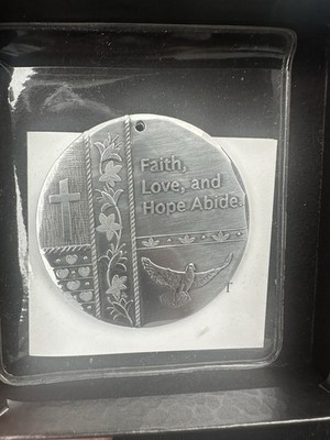 Handmade Christmas Wendell August Forge Handmade Christmas Ornament Faith