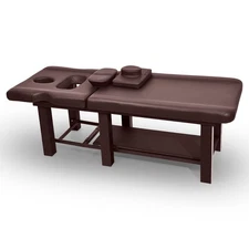 Massage Table Stationary Massage Bed Salon Bed Physical Therapy Bed Spa Tattoo-