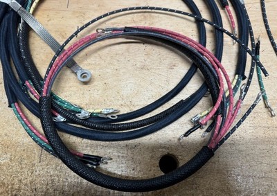 Harley 1951-52 WLA Premium Wiring Harness Correct AMP Terminals