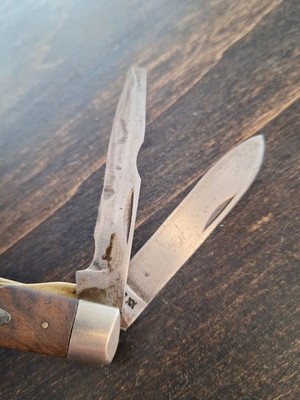 1965-69 Case XX 12031L 2 Blade electrician Pocket Knife Lever Lock
