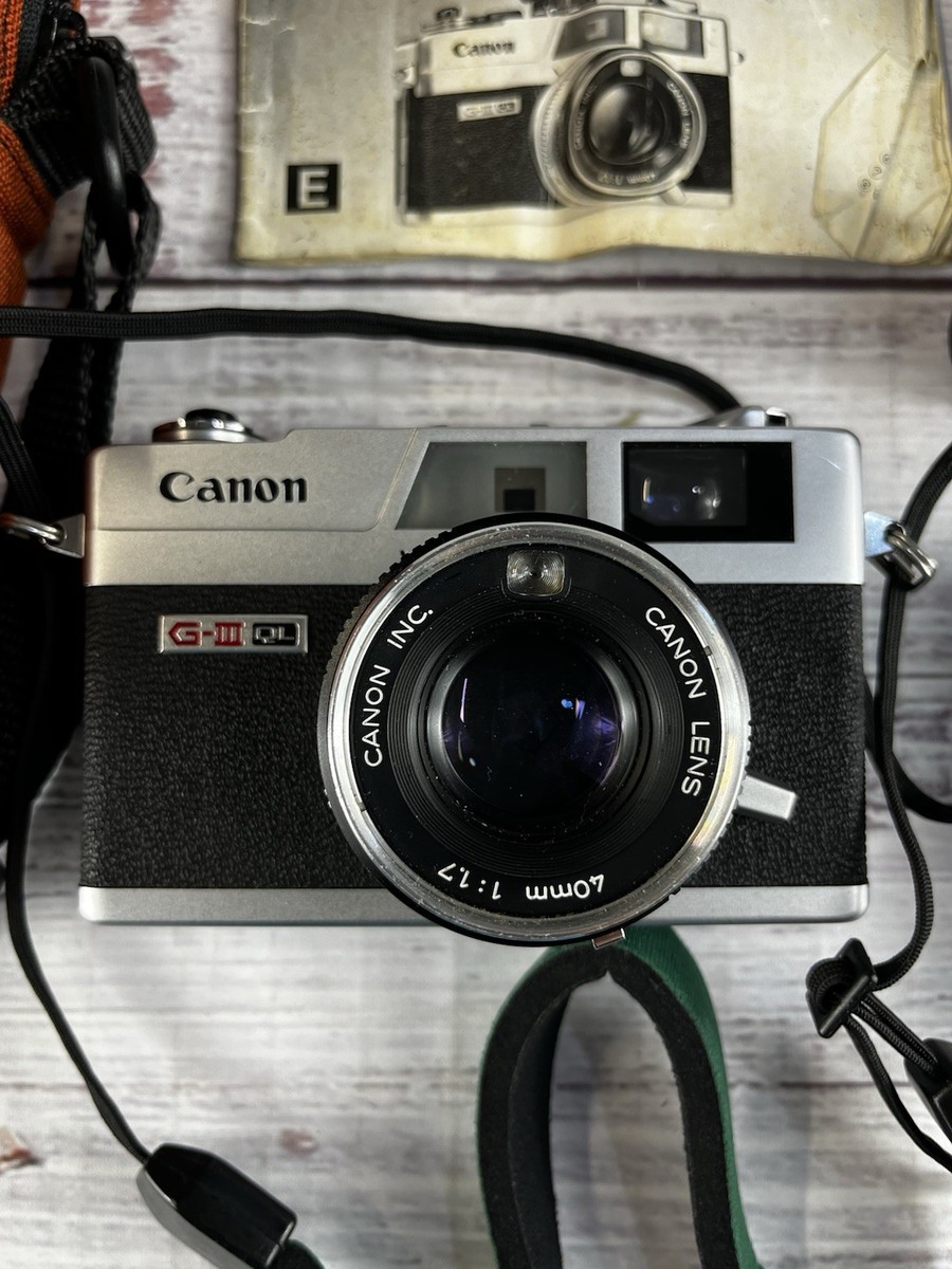CANON NewCanonet QL17GⅢ Amazon.com : Canon Canonet QL17 GIII 35MM Rangefinder Film