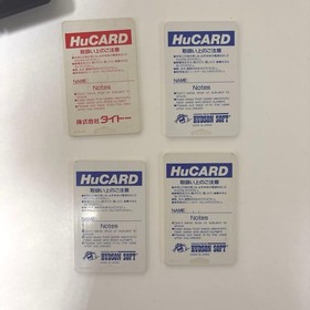 NEC PC Engine CoreGrafx II 2 PI-TG7 Console System with 4Games Set Tested