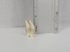 Zuni Fetish 1" Eagle Elfina Lowsayatee - Native American #166