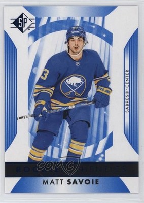 2023-24 SP Retail Rookie Authentics Blue Matthew Savoie Matt Savoie #117 1o7e