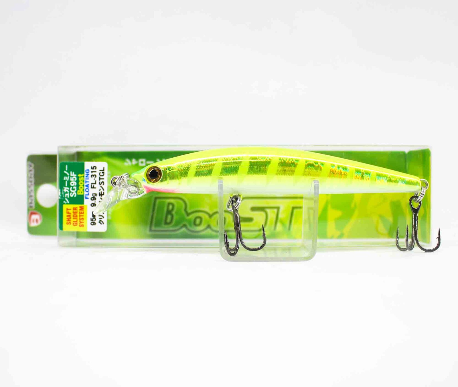 Bassday Sugar Minnow SG 95F Boost Floating Lure 9.9 grams FL-315 (1111)