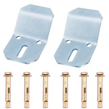 Sink Wall Mount Bracket Kit Stainless Steel Urinal Basin Hanger 2 Pack