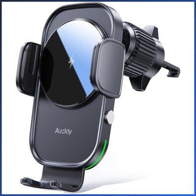 15W Wireless Charger Auto Handyhalterung Qi Induktion für iPhone Samsung Set