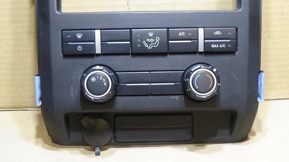 2009-2014 Ford F150 AC Heater Climate Control Switch Bezel DL3T-19980-AA - Image 2 of 4