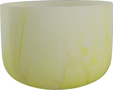 Meinl 10" Yellow Marble Solar Plexus Chakra 432Hz Singing Bowl E