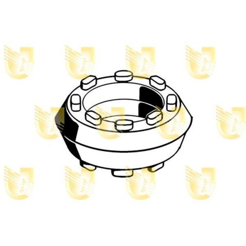 Douille amortisseur Unigom 391012 silent bloc suspension essieu avant Renault