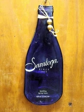 SARATOGA SPRING WATER; ACL SODA BOTTLE; (FLATTEN); (Up-cycled); 12 OZ BOTTLE