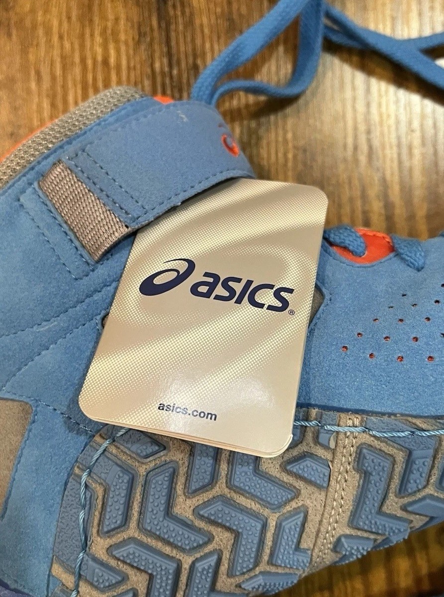 Asics Aggressor 2 Rare Dusty Blue Wrestling Shoes Size 11.5 | eBay