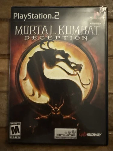 Mortal Kombat Deception PS2 PlayStation 2 Complete CIB Free Shopping