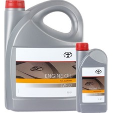 1x5+1x1 L ORIGINAL TOYOTA MOTORÖL FUEL ECONOMY 5W30 ACEA A1/B1 A5/B5 API SL CF