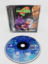 Space Jam Sony PlayStation 1 Game 1996 PS1 CIB Complete Tested Registration Card