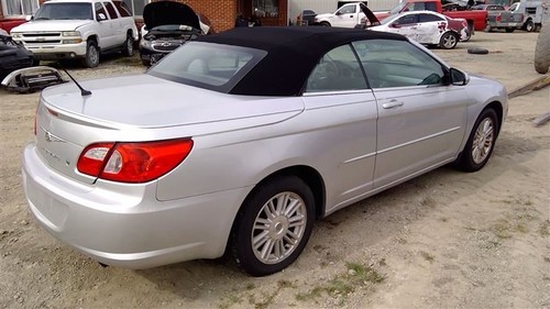 CHRYSLER SEBRING 2008 CONVERTIBLE PLACA DE UMBRAL DERECHO PASAJERO 417807 - Imagen 7 de 12