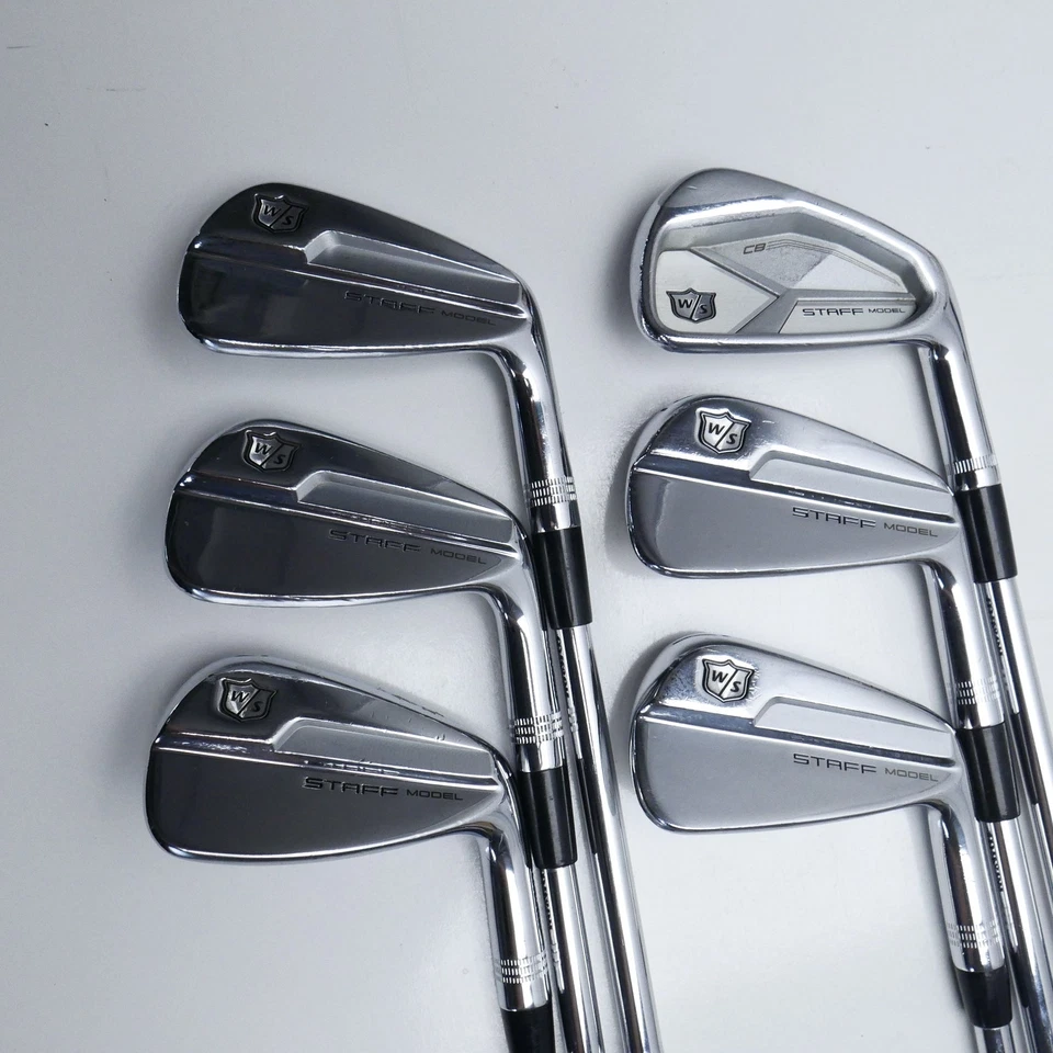 Used Wilson Staff Model CB & MB Combo Set Iron Set / 5 - PW / X-Stiff Flex - Image 2 of 4