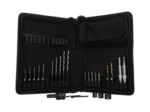Make It Snappy Deluxe Tool Book Starter Kit - Countersinks, Drill Adapters, Driver Bits & Chuck