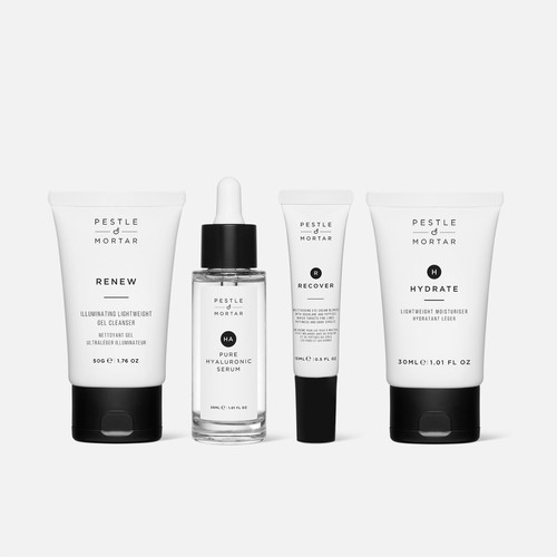 Pestle & Mortar The Bestsellers Kit Renew, Pure Hyaluronic Serum, Recover, Hydra - Picture 2 of 7