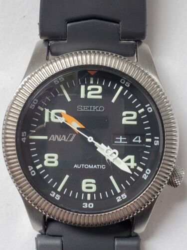 Seiko 7S26 0620 ANA Pilots Auto 21J Good Accuracy VG | eBay