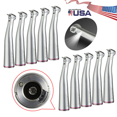 Star Dental Handpiece 1:5 Dental Contra Angle Handpiece With LED Fiber Optic - Fits NSK Electric Motors, 200,000 RPM 1:5 LED Fiber Optic Handpiece - Foto 7