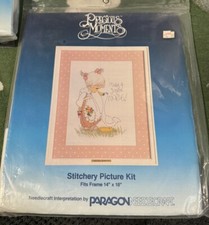 PARAGON NEEDLECRAFT Precious Moments Stitchery Picture Kit" Make a Joyful Noise"