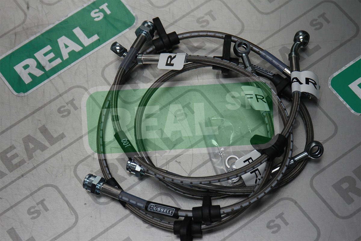 Russell SS Brake Line Kit 92-95 Honda Civic 684600 Russell SS Brake Line Kit 92-95 Honda Civic 684600