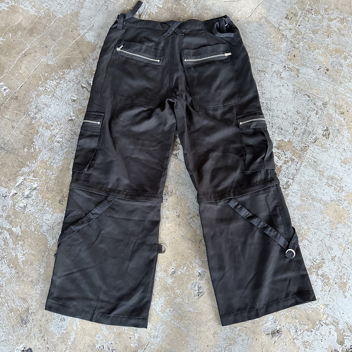 Tripp NYC Daang Goodman Black Rave Goth Baggy Pants Large Men | eBay