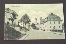 51770 AK Sachsen Bad Brambach In Vogtland Marketplace 1918 09932 Field Post