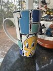 Gibson Warner Bros Tweety Bird 1997 16oz Mug Hot Cold Looney Tunes Character Cup