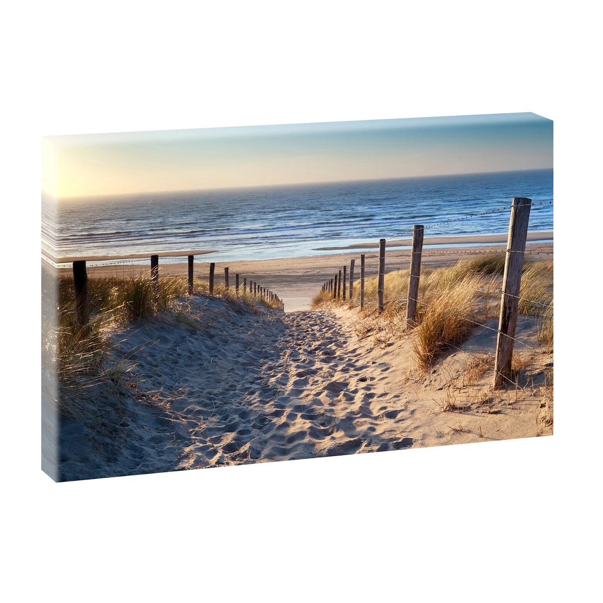 Atemberaubende Nordsee Bilder Als XXL Leinwand-Wandbild 120cm X