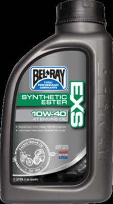 Bel-Ray EXS Synthetic Ester 10W40 4T Engine Oil 1 Liter 99161-B1LW