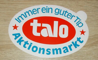 Old sticker | sticker talo promotional market - always a good tip