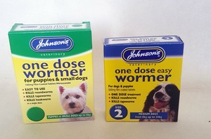 puppy worming tablets