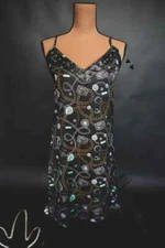 Rodeo Drive Concho Satin Slip Dress